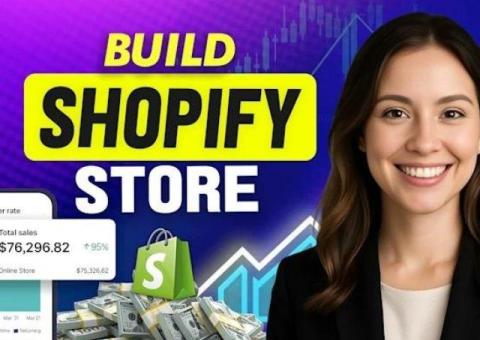 I will build shopify store design redesign, shopify website, shopify dropshipping store